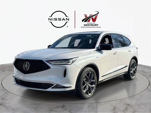 Platinum White Pearl 2024 Acura MDX A-Spec
