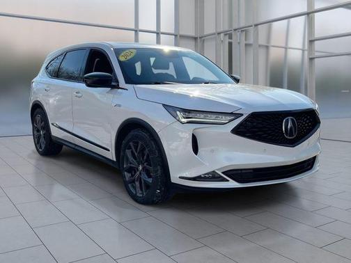 Platinum White Pearl 2024 Acura MDX A-Spec