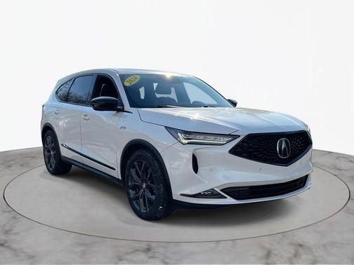 Platinum White Pearl 2024 Acura MDX A-Spec