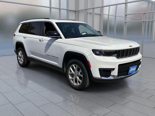 Bright White Clearcoat 2021 Jeep Grand Cherokee L Limited