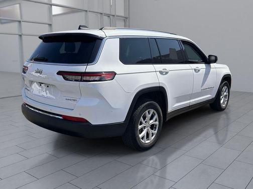 Bright White Clearcoat 2021 Jeep Grand Cherokee L Limited