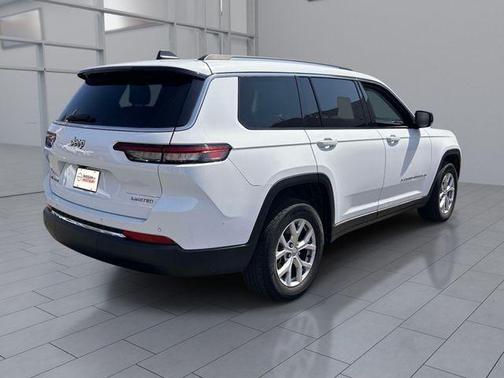 Bright White Clearcoat 2021 Jeep Grand Cherokee L Limited