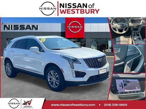 Crystal White Tri-Coat 2022 Cadillac XT5 Premium Luxury