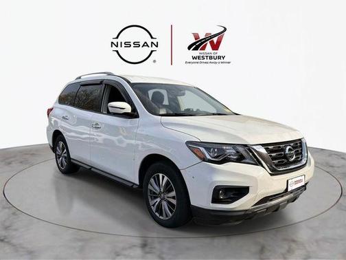 Glacier White 2020 Nissan Pathfinder SL