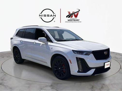 Crystal White 2023 Cadillac XT6 Sport AWD