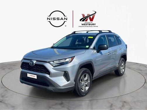 Silver Sky Metallic 2023 Toyota RAV4 Hybrid LE