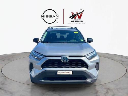 Silver Sky Metallic 2023 Toyota RAV4 Hybrid LE