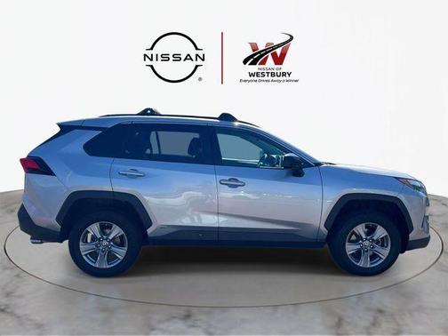 Silver Sky Metallic 2023 Toyota RAV4 Hybrid LE