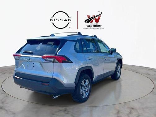 Silver Sky Metallic 2023 Toyota RAV4 Hybrid LE