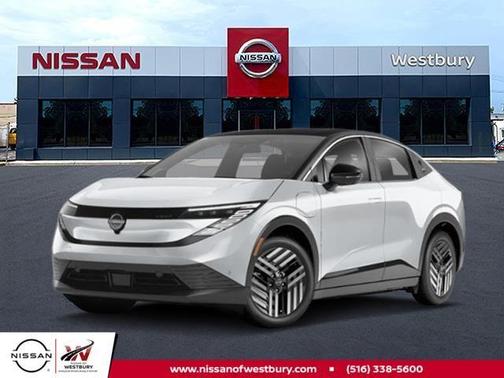 White / Black 2026 Nissan Leaf SV+