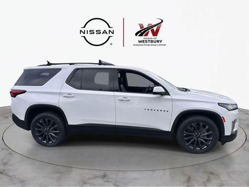 Summit White 2023 Chevrolet Traverse RS