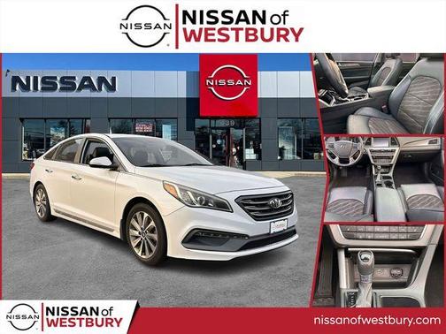 Quartz White Pearl 2015 Hyundai SONATA Sport