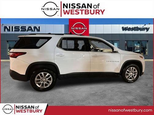 Summit White 2021 Chevrolet Traverse LT Leather