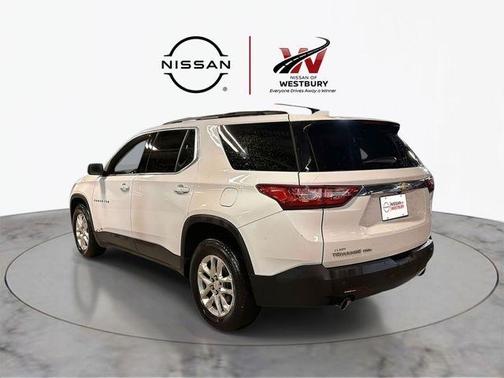Summit White 2021 Chevrolet Traverse LT Leather