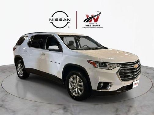 Summit White 2021 Chevrolet Traverse LT Leather