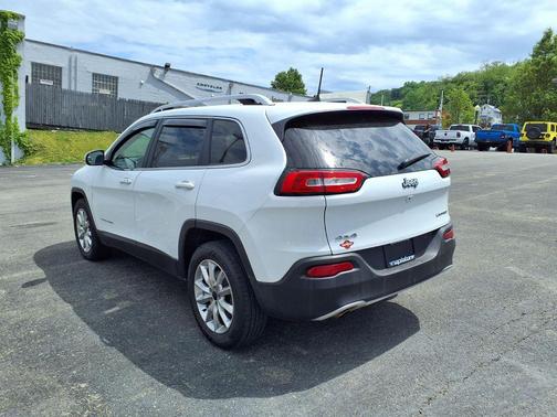 Bright White Clearcoat 2017 Jeep Cherokee Limited