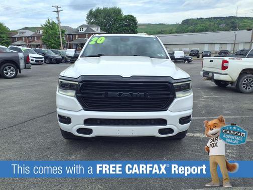 Bright White Clearcoat 2020 RAM 1500 Big Horn/Lone Star