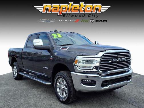 Granite Crystal Metallic Clearcoat 2023 RAM 3500 Laramie Crew Cab 4x4 6'4' Box