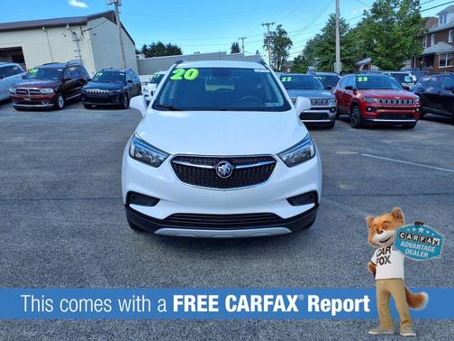 Summit White 2020 Buick Encore Preferred