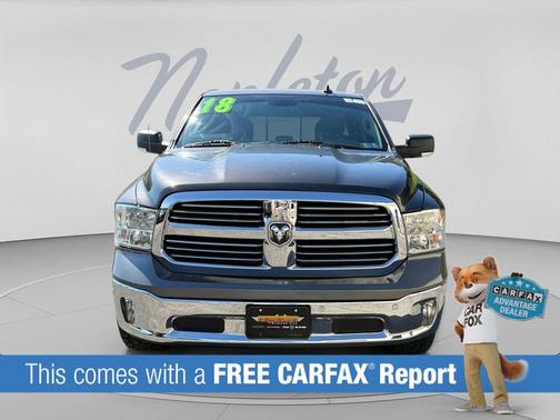 Granite Crystal Metallic Clearcoat 2018 RAM 1500 Big Horn