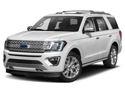 Star White Metallic Tri-Coat 2020 Ford Expedition Platinum