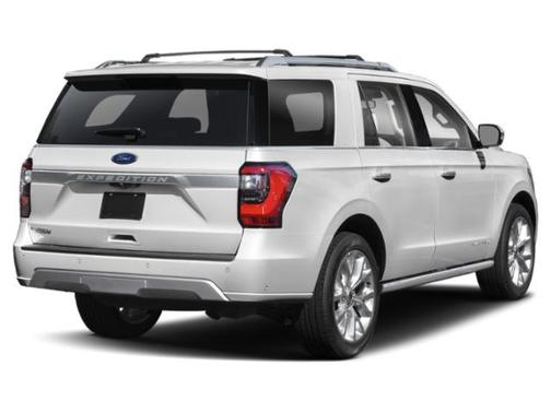 Star White Metallic Tri-Coat 2020 Ford Expedition Platinum