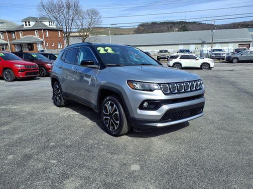 Billet Silver Metallic Clearcoat 2022 Jeep Compass Limited
