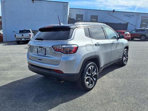 Billet Silver Metallic Clearcoat 2022 Jeep Compass Limited