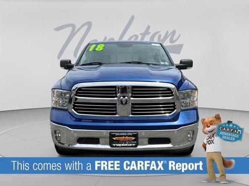 Blue Streak Pearlcoat 2018 RAM 1500 Big Horn