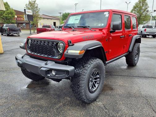 Firecracker Red Clearcoat 2026 Jeep Wrangler Willys