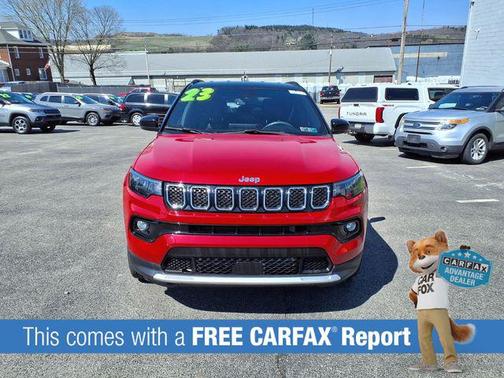 Redline Pearlcoat 2023 Jeep Compass Limited
