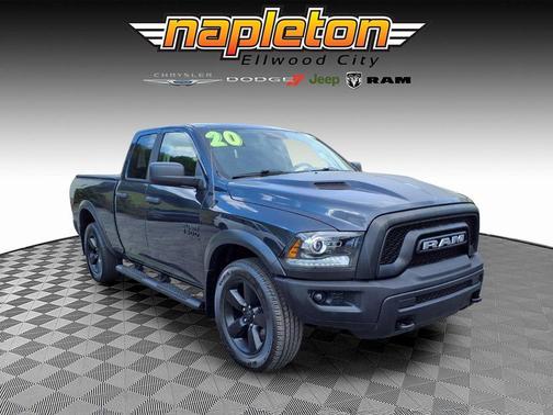 Maximum Steel Metallic Clearcoat 2020 RAM 1500 Classic Warlock Quad Cab 4x4 6'4' Box