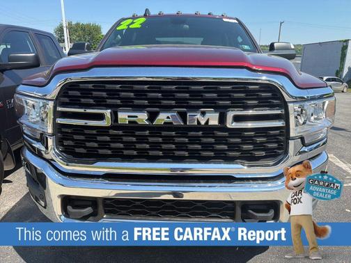 Delmonico Red Pearlcoat 2022 RAM 2500 Big Horn Crew Cab 4x4 6'4' Box