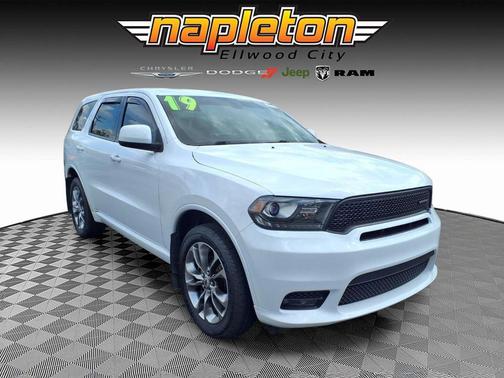 White Knuckle Clearcoat 2019 Dodge Durango GT