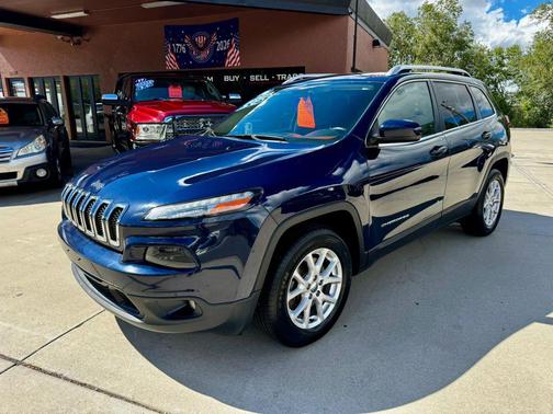 True Blue Pearlcoat 2016 Jeep Cherokee Sport