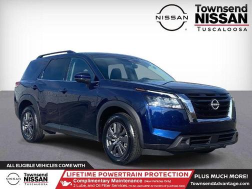 Deep Ocean Blue 2024 Nissan Pathfinder SV