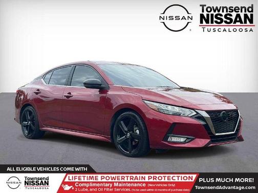 Scarlet Ember 2023 Nissan Sentra SR