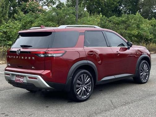 Scarlet Ember 2023 Nissan Pathfinder SL