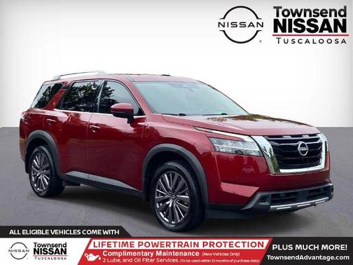 Scarlet Ember 2023 Nissan Pathfinder SL
