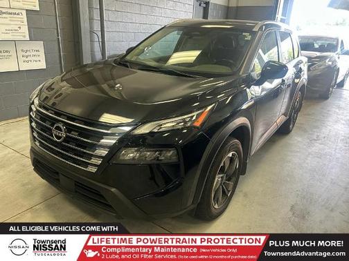 Black 2024 Nissan Rogue SV
