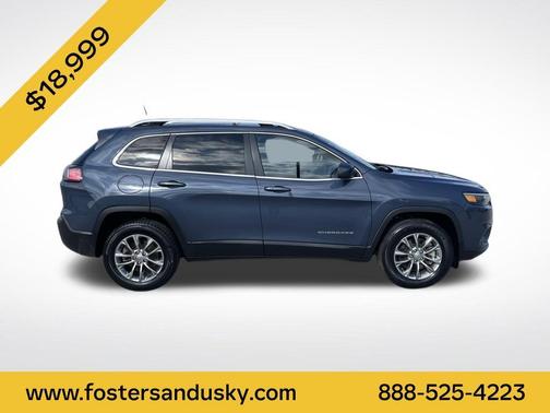 Slate Blue Pearlcoat 2021 Jeep Cherokee Latitude Lux