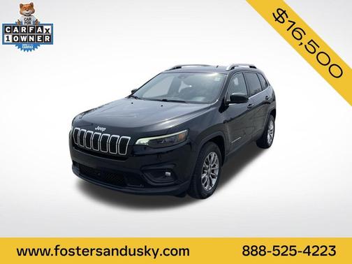 Diamond Black 2021 Jeep Cherokee Latitude Lux