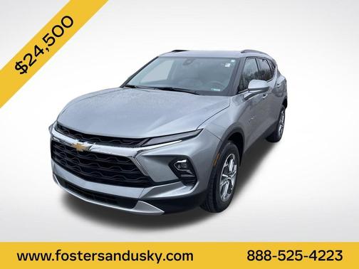 Sterling Gray Metallic 2023 Chevrolet Blazer 2LT