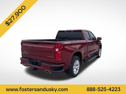 Cajun Red Tintcoat 2020 Chevrolet Silverado 1500 Custom