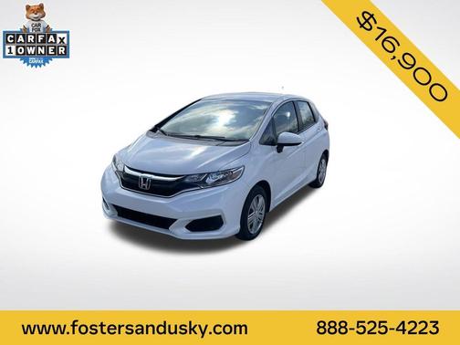 White 2019 Honda Fit LX