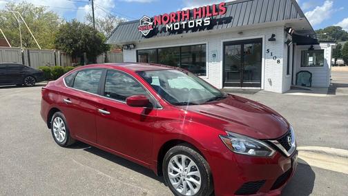 Scarlet Ember Tintcoat 2019 Nissan Sentra SV