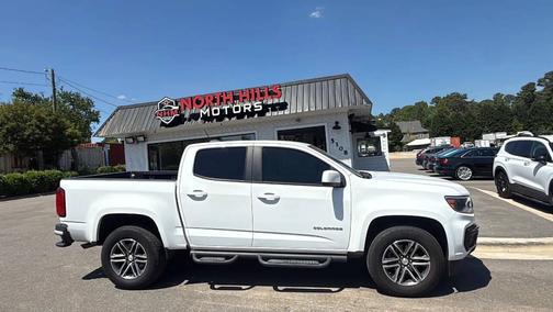 Summit White 2021 Chevrolet Colorado WT