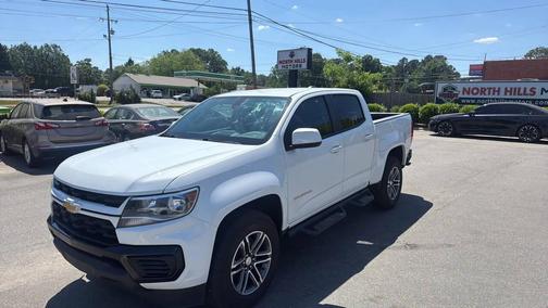 Summit White 2021 Chevrolet Colorado WT