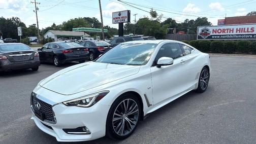 White 2017 INFINITI Q60 3.0T Premium
