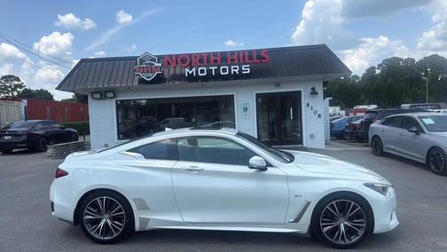 White 2017 INFINITI Q60 3.0T Premium